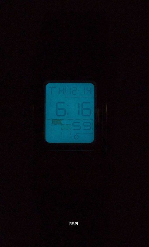 カシオ Poptone デュアル タイム デジタル LDF 50 1d LDF50-1 D 女性の腕時計
