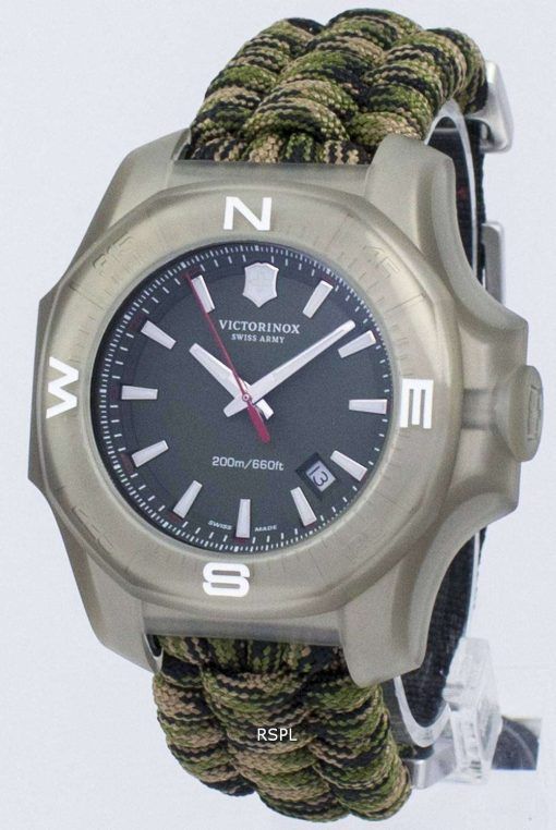 ビクトリノックス I.N.O.X. スイス軍クォーツ 200 M 241727 男性用の腕時計
