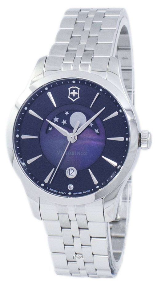 ビクトリノックス アライアンス小さなスイスアーミー月水晶 241752 レディース腕時計
