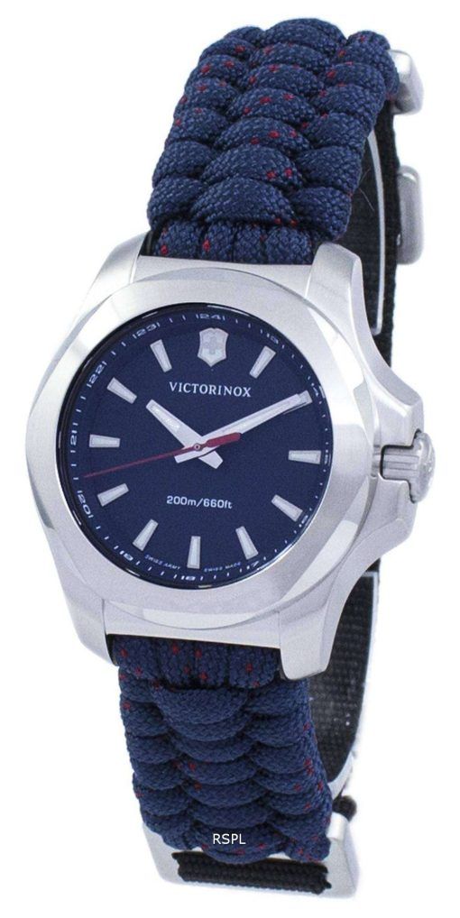 ビクトリノックス I.N.O.X. V スイス軍クォーツ 200 M 241770 女性の腕時計