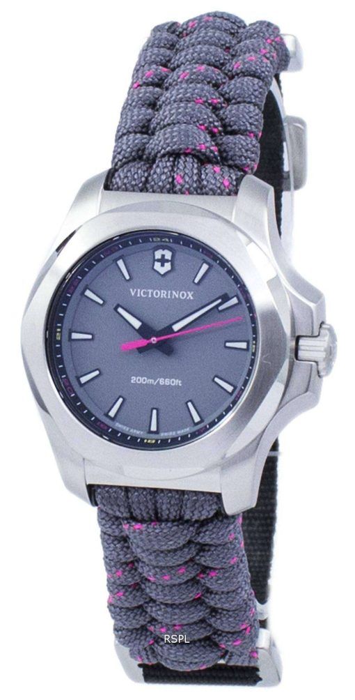 ビクトリノックス I.N.O.X. V スイス軍クォーツ 200 M 241771 女性の腕時計