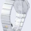 オメガ コンステレーション ダイヤモンド アクセント石英 123.10.27.60.52.001 レディース腕時計