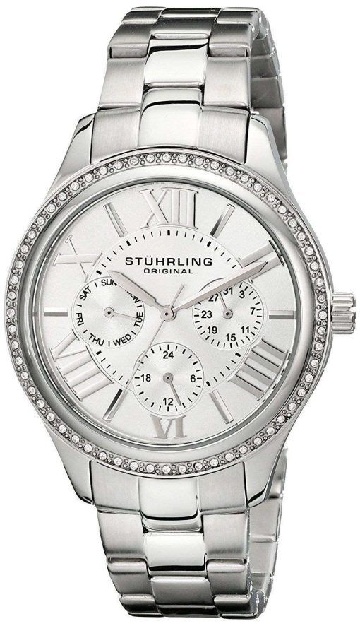 Stuhrling 壮大な SE 水晶ダイヤモンド アクセント 391LS.01 レディース腕時計