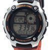 カシオ青年照明世界時間デジタル AE 2100W 4AV AE2100W 4AV メンズ腕時計