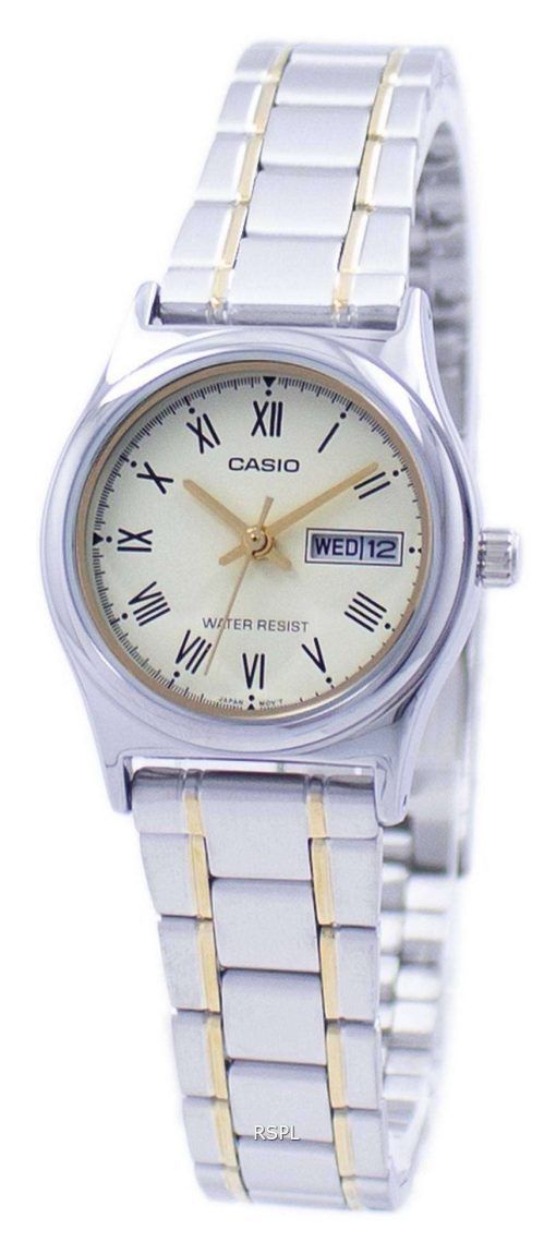 カシオ アナログ クオーツ 9 b LTP-V006SG LTPV006SG-9B レディース腕時計