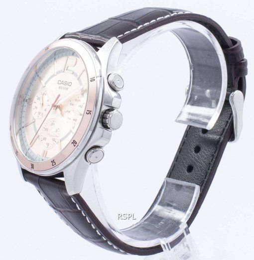 カシオ Enticer アナログ クオーツ MTP 1374 L 9AV MTP1374L 9AV メンズ腕時計
