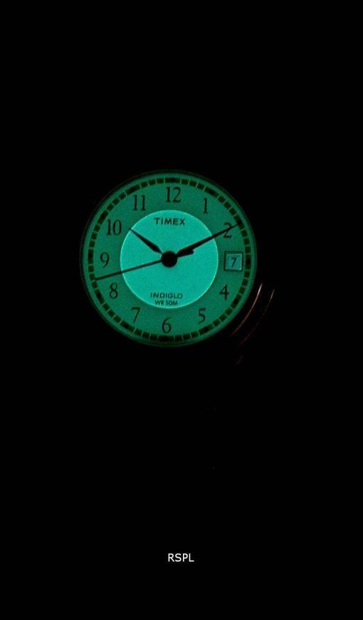Timex クラシック Indiglo 石英 T29271 レディース腕時計