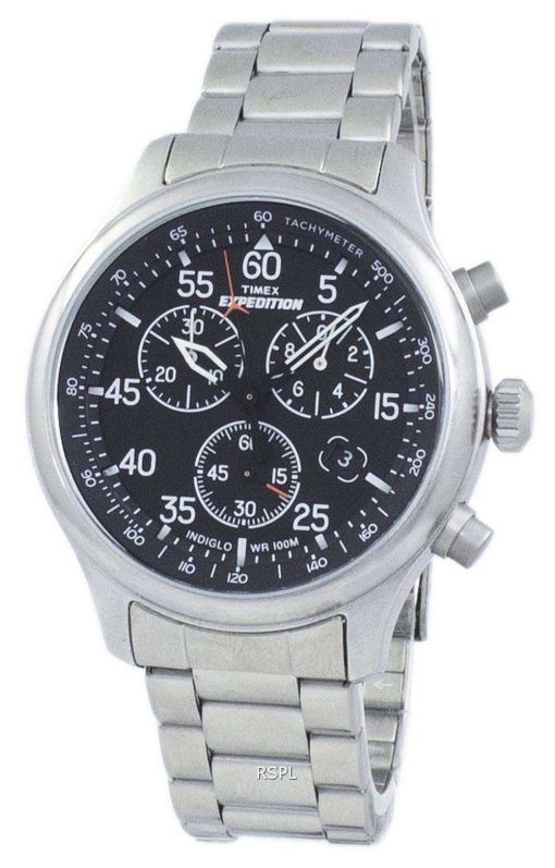 タイメックス遠征フィールド クロノグラフ クォーツ Indiglo T49904 メンズ腕時計