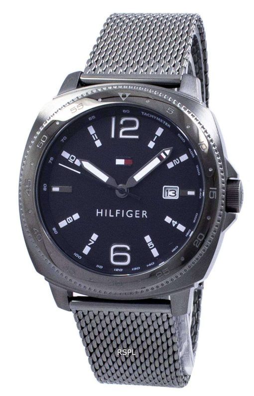 トミー ヒルフィガー アナログ クオーツ タキメーター 1791427 メンズ腕時計