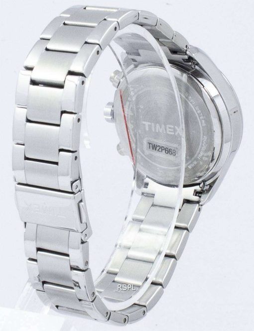 タイメックス マイアミ クロノグラフ クォーツ ダイヤモンド アクセント TW2P66800 レディース腕時計