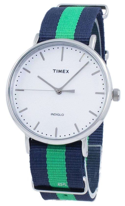 タイメックス ウィークエンダー フェア フィールド Indiglo クオーツ TW2P90800 ユニセックス腕時計
