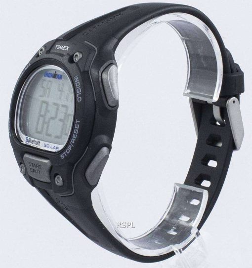 タイメックスのアイアンマン データリンク Bluetooth Indiglo デジタル TW5K86500 メンズ腕時計をスポーツします。