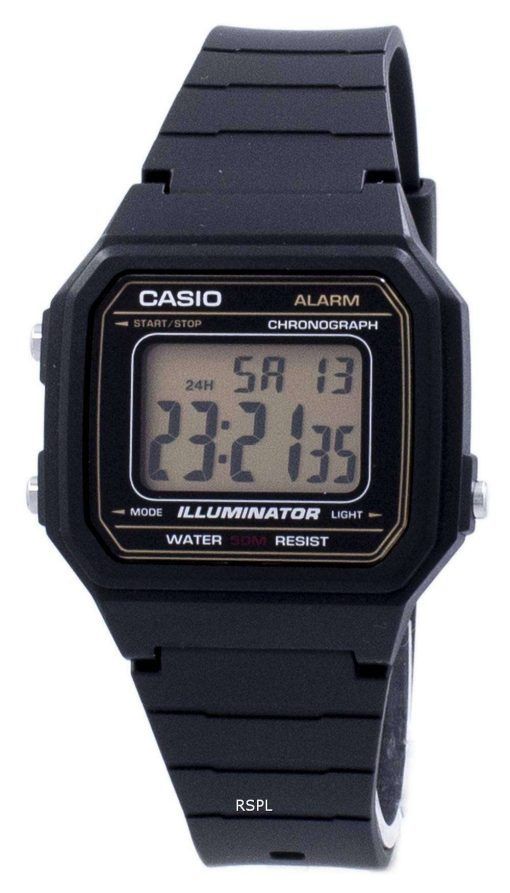 カシオ クラシック照明クロノグラフ アラーム W 217 H 9AV W217H 9AV メンズ腕時計