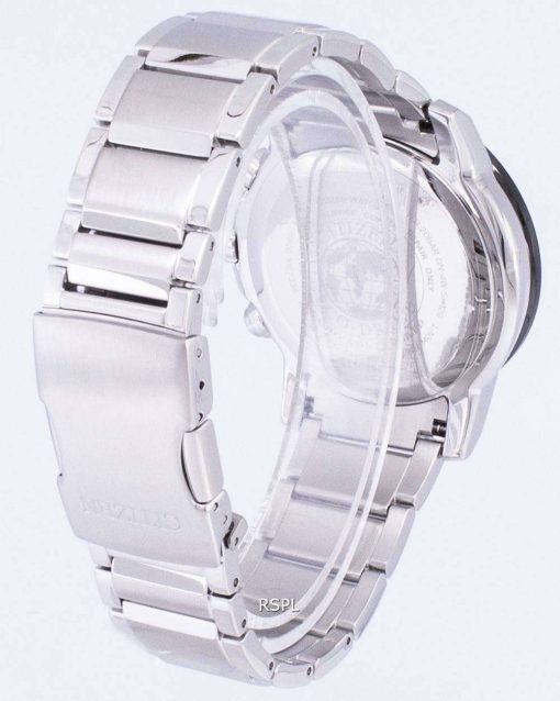 市民エコドライブ電波クロノグラフ AT8124-83 M メンズ腕時計