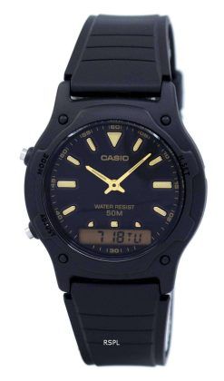 カシオ アナログ デジタル クオーツ デュアル タイム AW 49HE 1AVDF ダブリュ-49HE-1AV メンズ腕時計