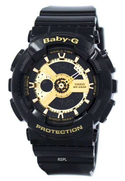 カシオベビー-G 世界時間アナログ デジタル BA-110-1 a レディース腕時計