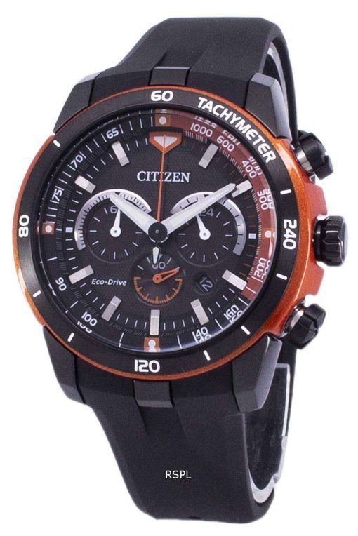 市民エコ ・ ドライブ クロノグラフ タキメーター CA4154 07E メンズ腕時計