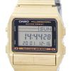 カシオ デジタル 5 アラーム多言語データ ・ バンク DB 380 G 1DF DB 380 G 1 メンズ腕時計
