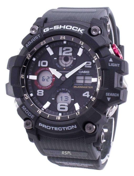 カシオ G ショック Mudmaster タフ ソーラー 200 M GSG 100 1A8 GSG100 1A8 メンズ腕時計