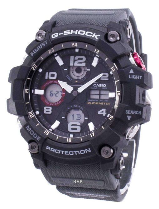 カシオ G ショック Mudmaster タフ ソーラー 200 M GSG 100 1A8 GSG100 1A8 メンズ腕時計