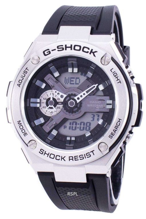 カシオ G-ショック G-鋼の耐衝撃性 200 M GST-410-1 a GST410-1 a 男性用の腕時計