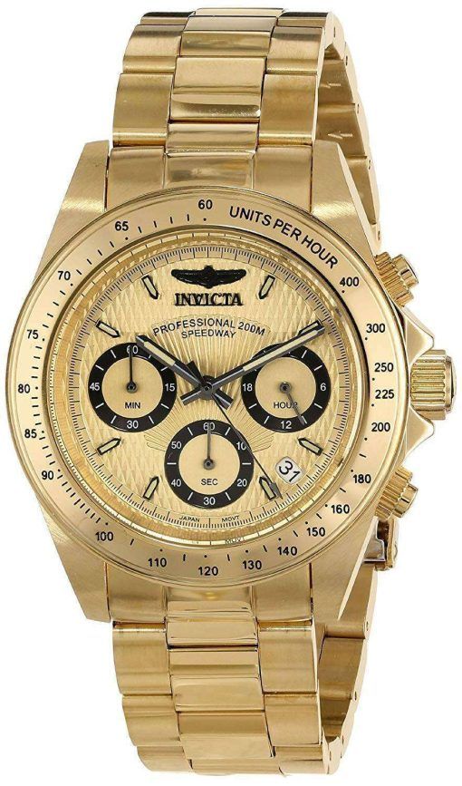 インビクタ プロフェッショナル スピードウェイ クロノグラフ クォーツ 200 M 14929 男性用の腕時計