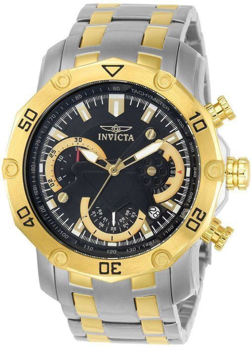インビクタ Pro ダイバー クロノグラフ タキメーター 22768 クォーツ メンズ腕時計