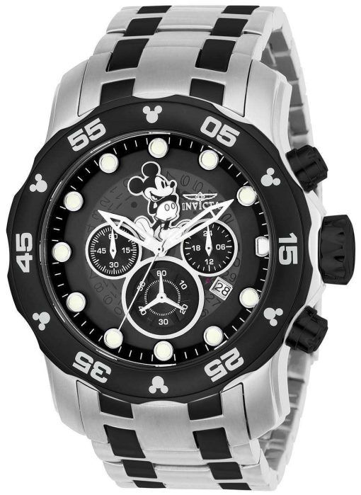 インビクタ ディズニー限定版クロノグラフ クォーツ 200 M 23767 男性用の腕時計