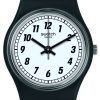 スウォッチ オリジナル何か黒のアナログ クオーツ LB184 レディース腕時計