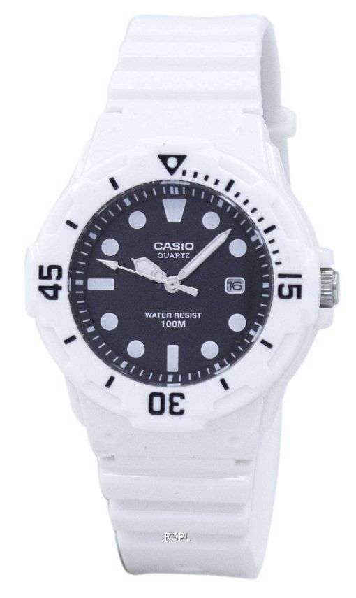 カシオ Enticer ブラック ダイヤルのアナログ LRW 200 H 1EVDF LRW-200 H-1 EV レディース腕時計