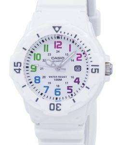 カシオ Enticer アナログ ホワイト ダイヤル LRW 200 H 7BVDF LRW 200 H 7BV レディース腕時計