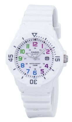 カシオ Enticer アナログ ホワイト ダイヤル LRW 200 H 7BVDF LRW 200 H 7BV レディース腕時計