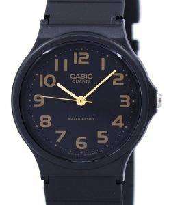 カシオ クラシック クォーツ黒ストラップ MQ 24 1B2LDF MQ 24 1B2L メンズ腕時計