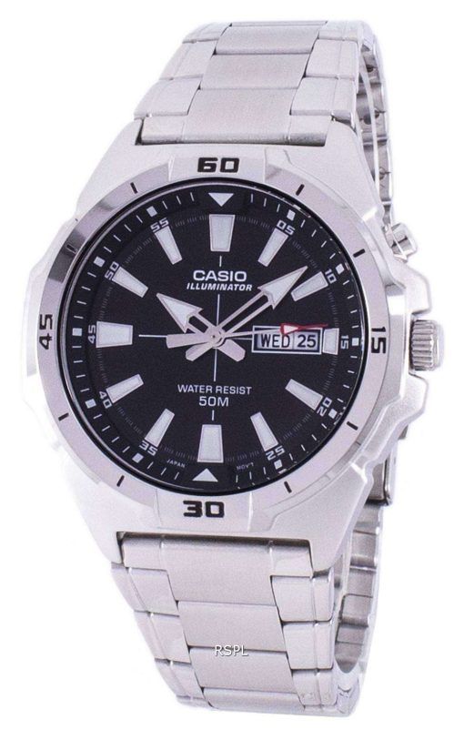 カシオ照明アナログ クオーツ MTP-E203D-1AV MTPE203D-1AV メンズ腕時計