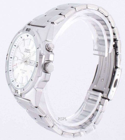 カシオ照明アナログ クオーツ MTP E203D 7AV MTPE203D 7AV メンズ腕時計