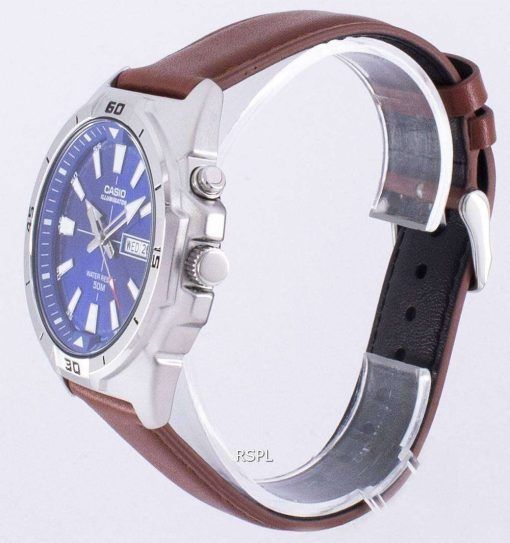 カシオ照明アナログ クオーツ MTP-E203L-2AV MTPE203L-2AV メンズ腕時計