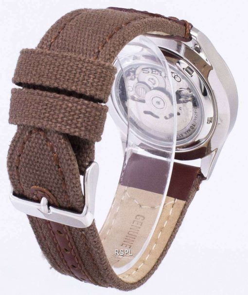 セイコー 5 スポーツ自動日本製キャンバス ストラップ SNZG09J1 NS1 メンズ腕時計
