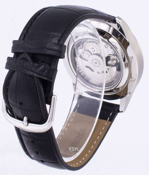 セイコー 5 スポーツ自動比黒革 SNZG09K1 LS6 メンズ腕時計