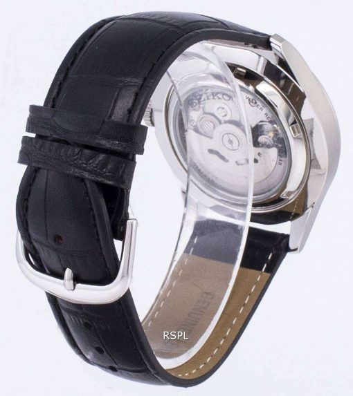 セイコー 5 スポーツ自動比黒革 SNZG11K1 LS6 メンズ腕時計