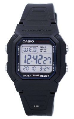 カシオ デジタル古典的な照明 W 800 H 1AVDF W 800 H 1AV メンズ腕時計