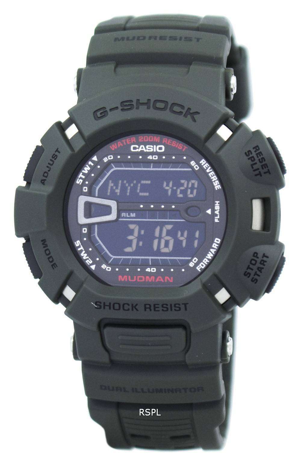 【動作良好】マッドマンG-SHOCK/G-9000R