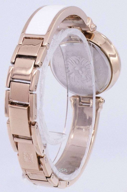 アン ・ クライン水晶ダイヤモンド アクセント 1980WTRG レディース腕時計