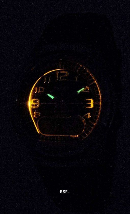 カシオ アナログ デジタル照明 Telememo AQ-180 w-1BVDF AQ 180 w 1BV メンズ腕時計