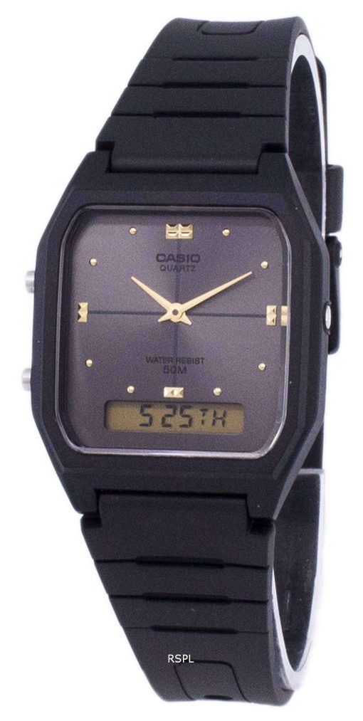 カシオ アナログ デジタル クオーツ デュアル タイム AW 48HE 8AVDF AW 48HE 8AV メンズ腕時計