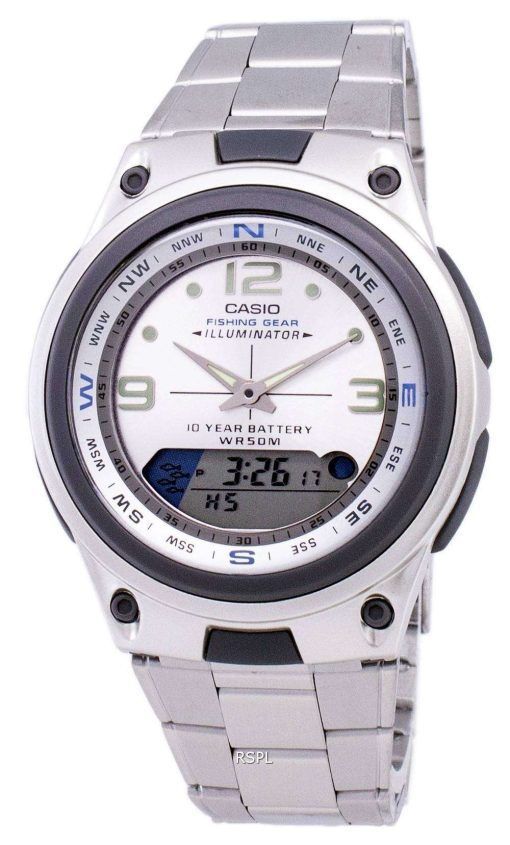 照明 AW 82D 7AVDF AW 82D 7AV メンズ腕時計を釣りギアをカシオ アナログ デジタル
