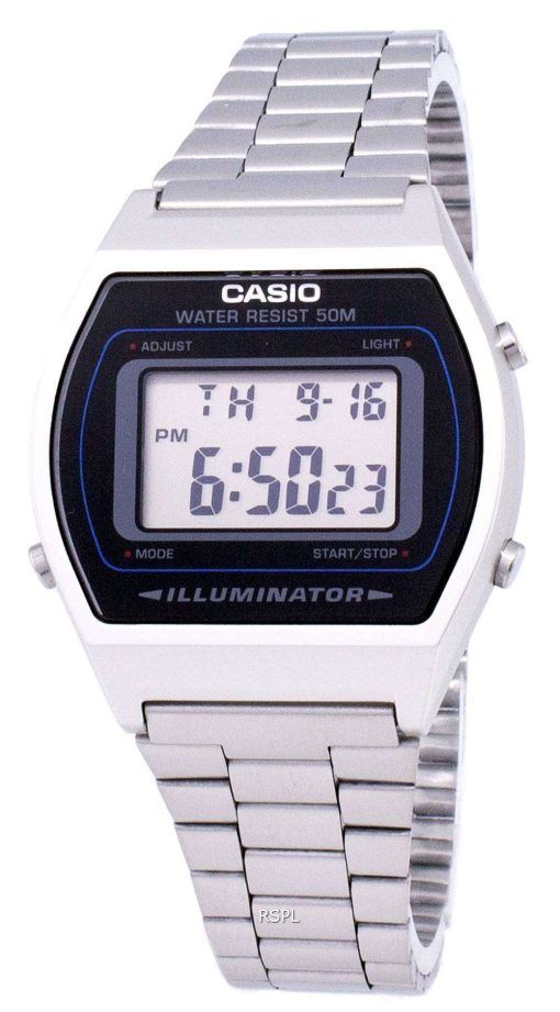 カシオ デジタル クオーツ ステンレス照明 B640WD 1AVDF B640WD 1AV メンズ腕時計