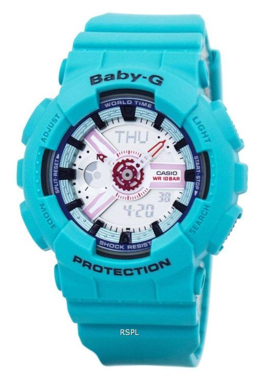カシオ ベビー G アナログ デジタル 3 a BA 110SN レディース腕時計