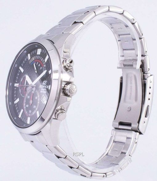 カシオ エディフィス クロノグラフ クォーツ低公害車 530 D 1AV EFV530D-1AV メンズ腕時計