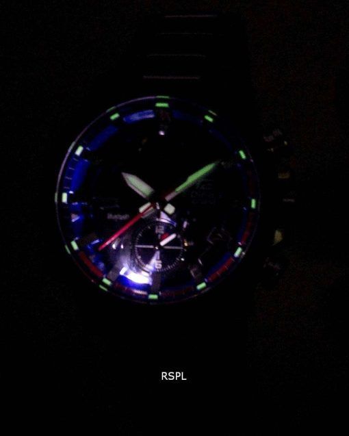 カシオエディフィス Bluetooth 厳しい太陽光デュアル タイム EQB-900TR-2 a EQB900TR-2 a メンズ腕時計