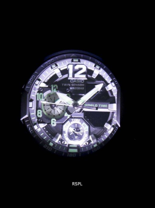 カシオ G ショック GRAVITYMASTER ツイン センサー世界時間 GA 1100-1 a 3 メンズ腕時計